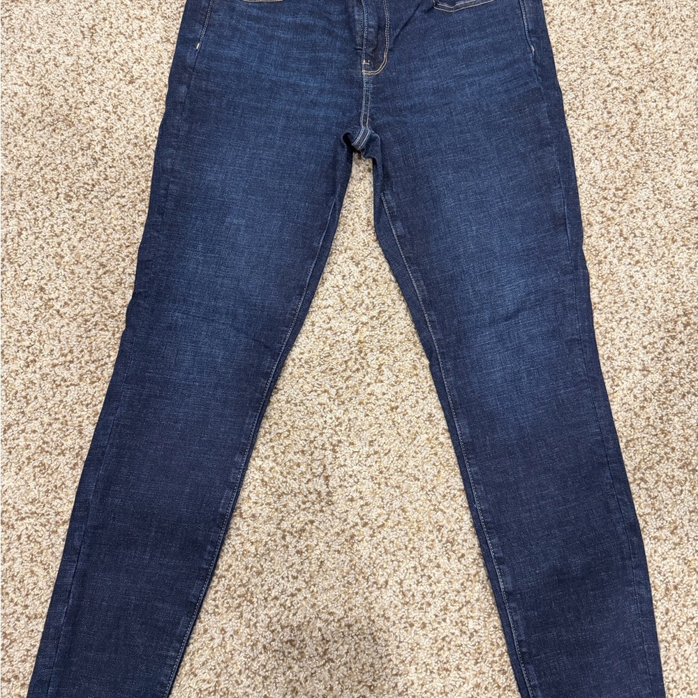 American Eagle Outfitters Dark Blue Skinny Jeans